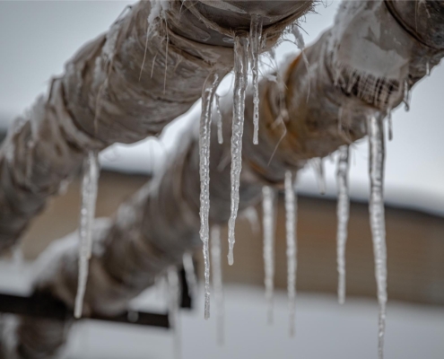 frozen pipes